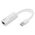 Adattatore USB 3.0 Gigabit Ethernet Digitus USB-A maschio - 10/100/1000 Mbps - USB 3.0 [DN-3023]