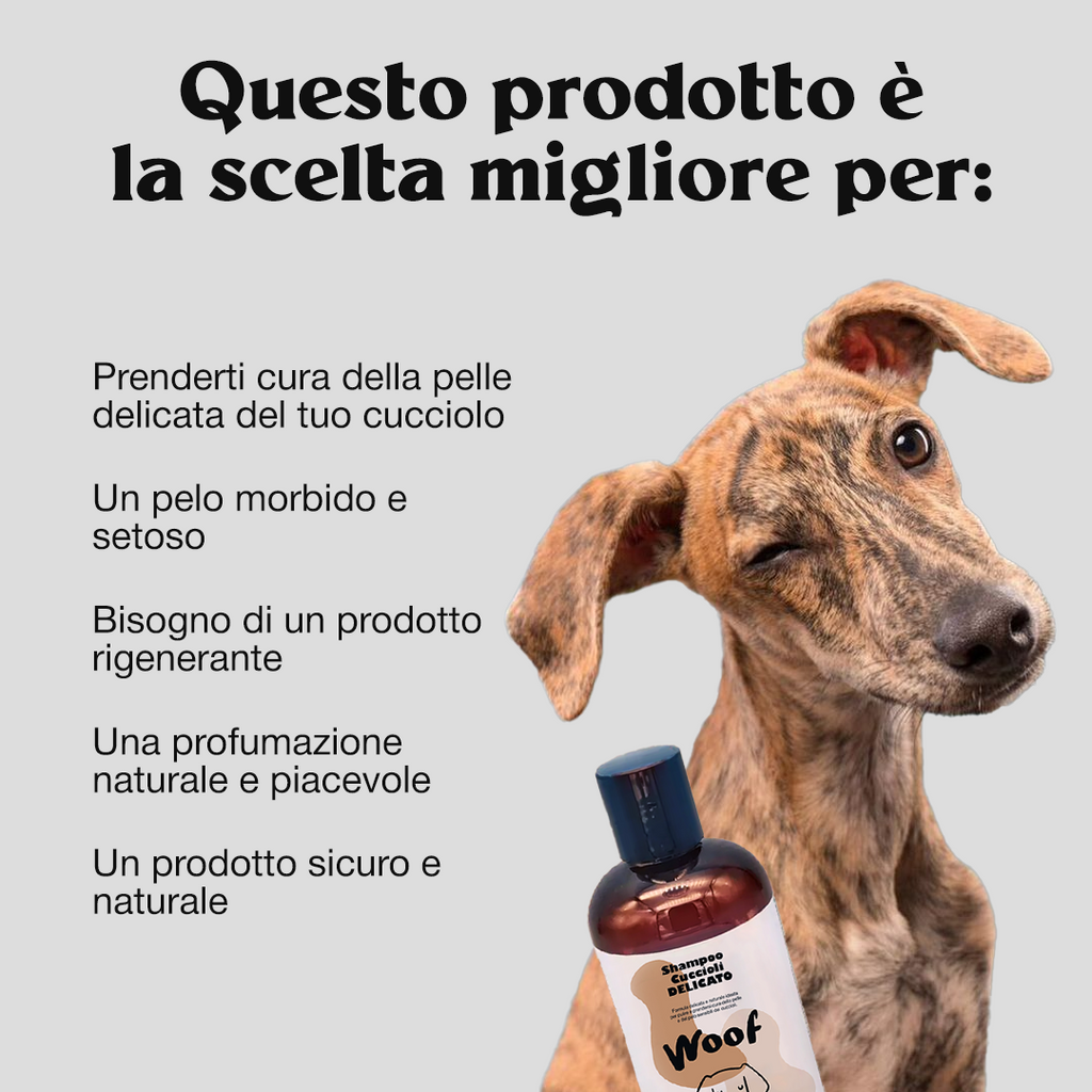 Shampoo Cuccioli Delicato