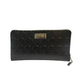 Portafoglio Maxi PVC Bullonato Nero