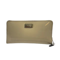 Portafoglio Maxi PVC Beige Lucido
