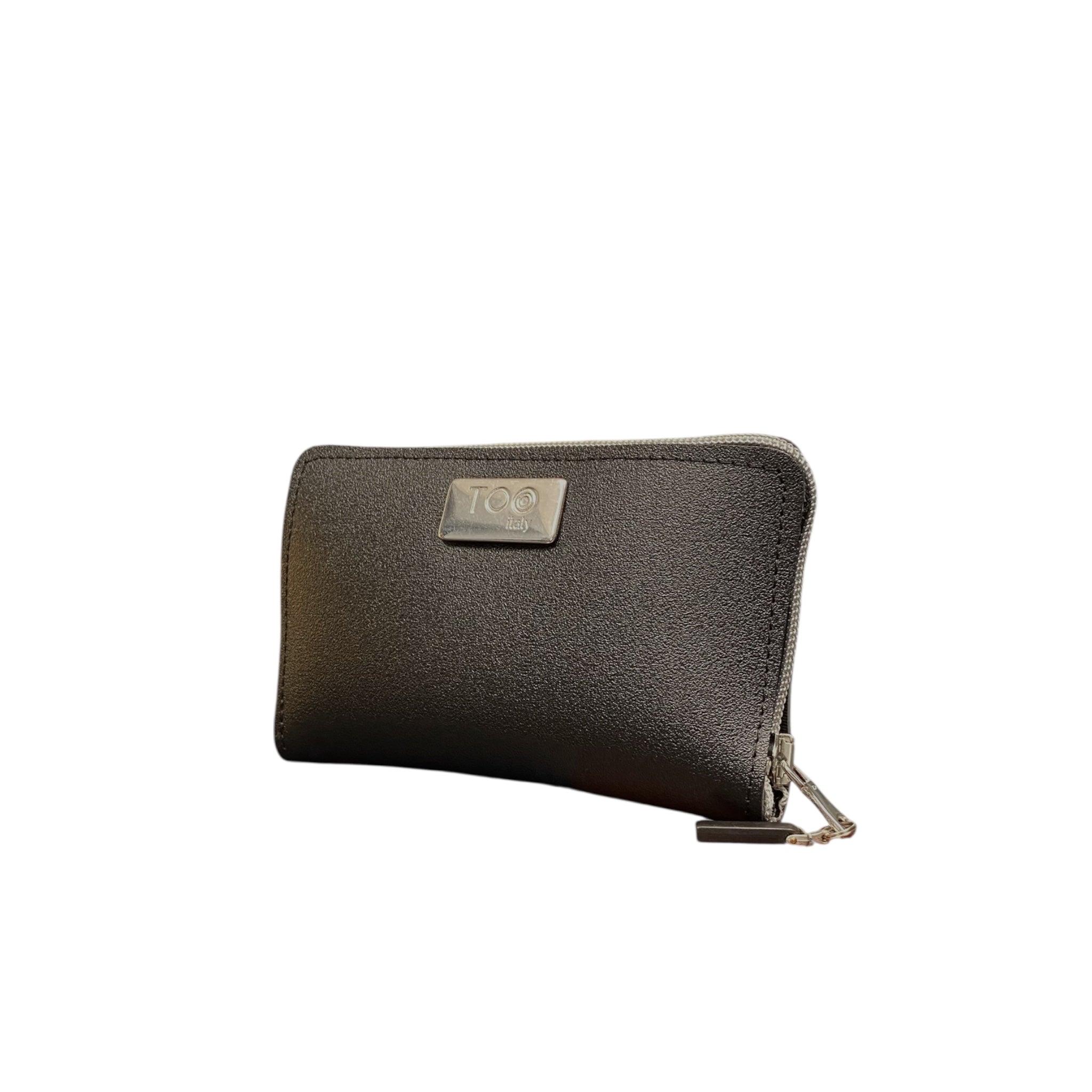 Portafoglio Mini PVC Satinato Nero