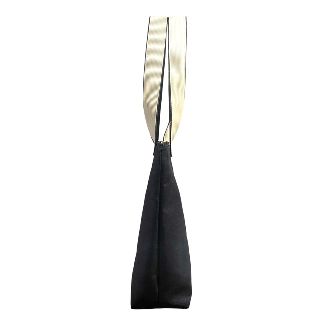 Shopper Blu Notte & Alcantara Avorio