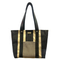 Shopper Black & Sand Texture