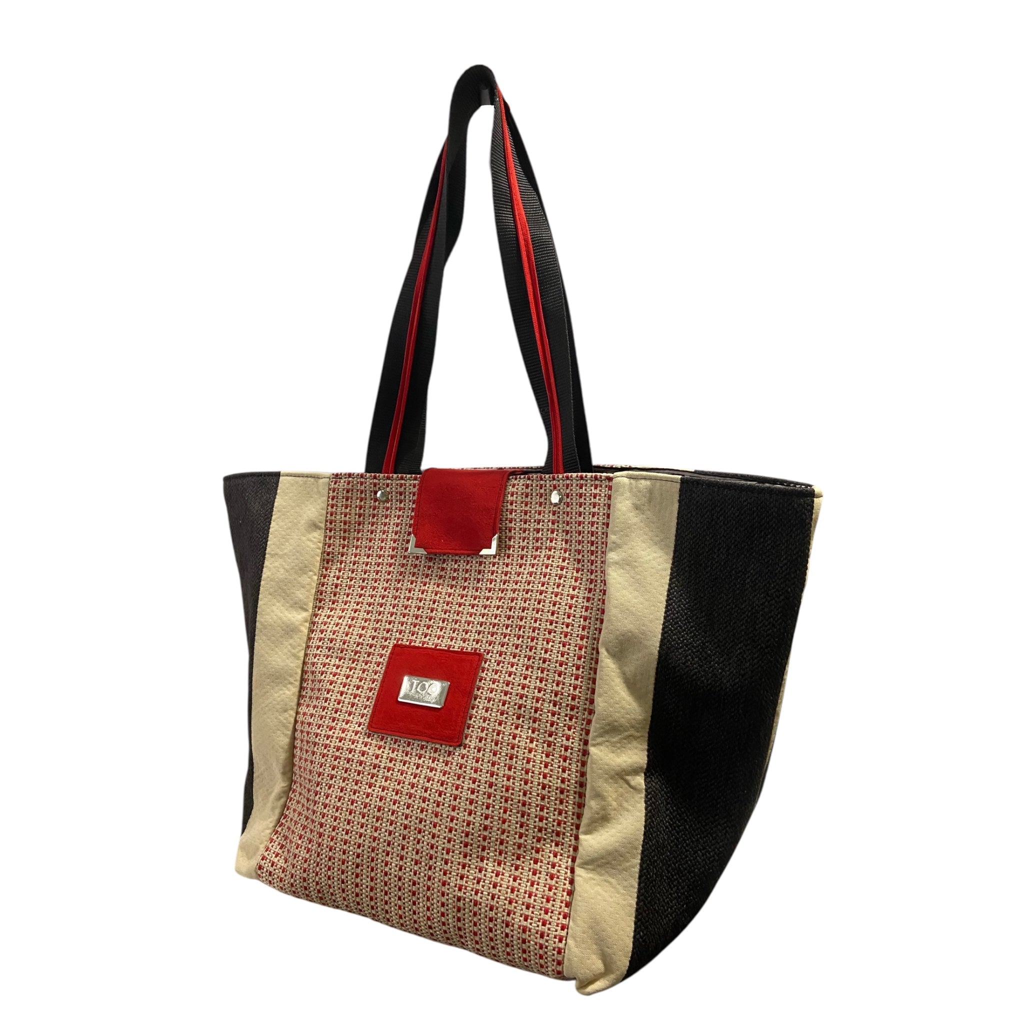 Tote Tweed Rosso