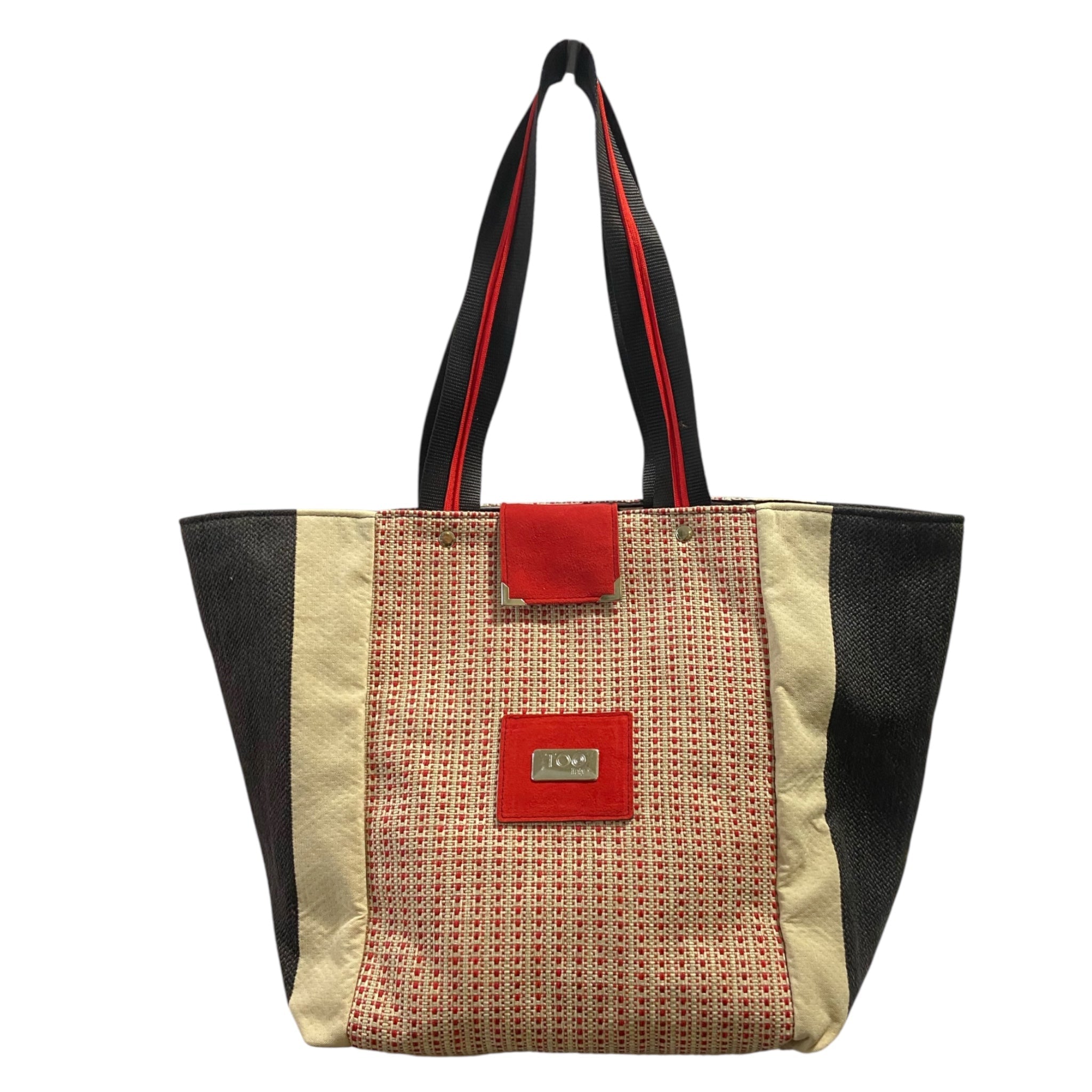 Tote Tweed Rosso